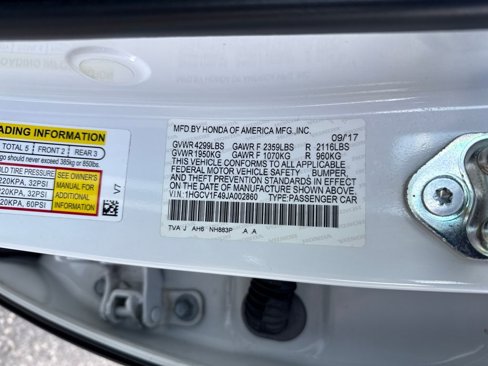 Used 2018 Honda Accord EX image 28