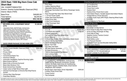 Used 2022 RAM 1500 Big Horn image 5