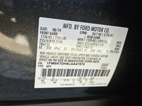 Used 2020 Ford Explorer XLT image 26
