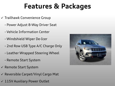Used 2022 Jeep Compass Trailhawk w/ Trailhawk Convenience Group image 12