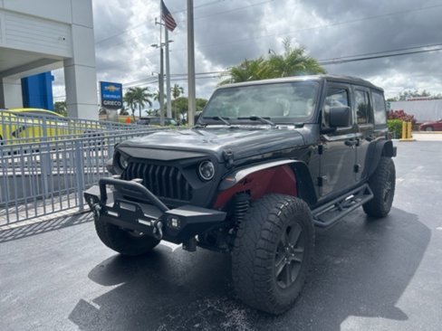 Used 2018 Jeep Wrangler Unlimited Sport image 3
