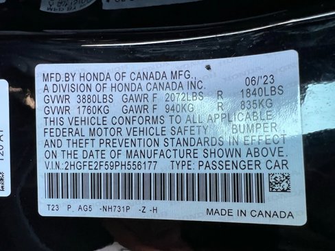 Used 2023 Honda Civic Sport image 27