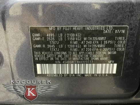 Used 2017 Subaru Outback 2.5i Premium image 26