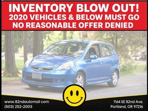 Used 2008 Honda Fit Sport image 1