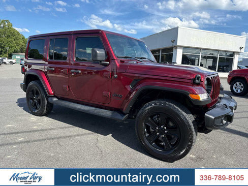 Certified 2021 Jeep Wrangler Unlimited Sahara image 1