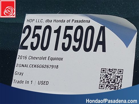 Used 2016 Chevrolet Equinox LT w/ Convenience Package image 28