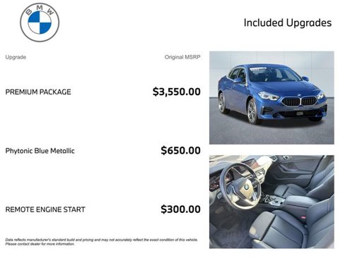 Certified 2024 BMW 228i xDrive Gran Coupe w/ Premium Package image 3