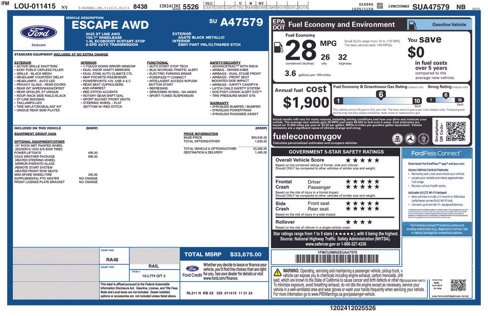 New 2025 Ford Escape ST-Line w/ Cold Weather Package image 6