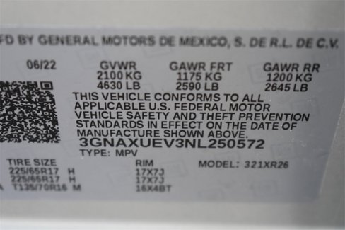 Used 2022 Chevrolet Equinox LT image 40