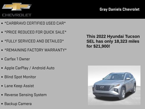 Used 2022 Hyundai Tucson SEL w/ Cargo Package image 6