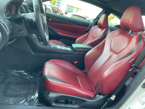 Used 2022 INFINITI Q60 Red Sport 400 w/ Carbon Fiber Package image 7