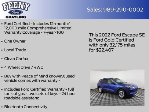 Used 2022 Ford Escape SE image 5