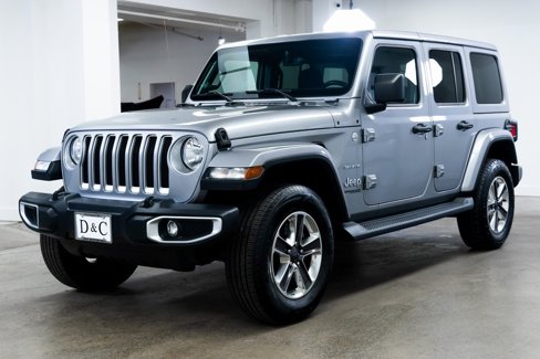 Used 2021 Jeep Wrangler Unlimited Sahara w/ Uconnect 4C Nav & Sound Group image 3