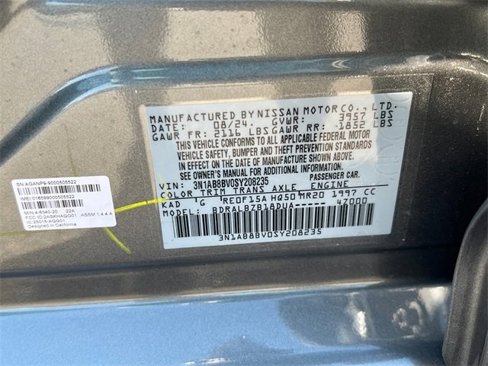New 2025 Nissan Sentra S image 23