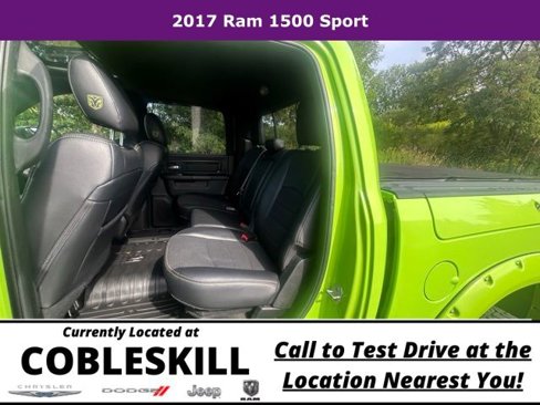 Used 2017 RAM 1500 Sport w/ Sublime Green Sport Package image 13
