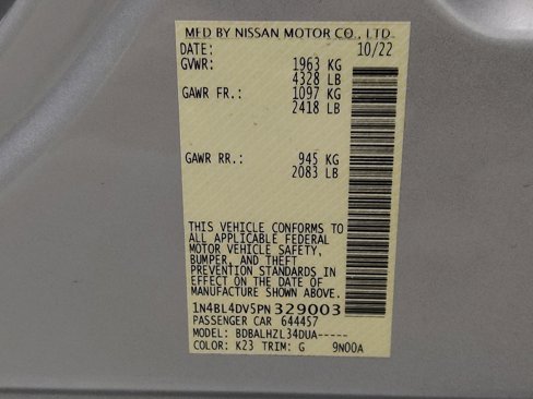 Used 2023 Nissan Altima 2.5 SV image 33