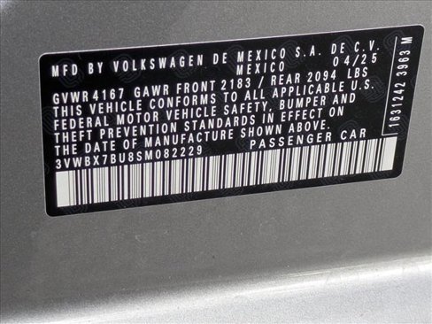 New 2025 Volkswagen Jetta Sport image 20