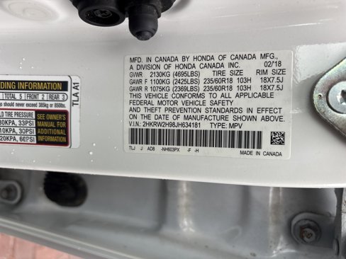 Used 2018 Honda CR-V Touring image 35