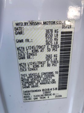 Used 2019 Nissan NV 1500 SV image 34