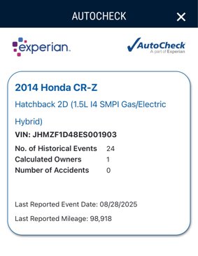 Used 2014 Honda CR-Z image 27
