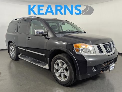 Used 2014 Nissan Armada Platinum w/ 2nd Row Captain Seat Package image 1