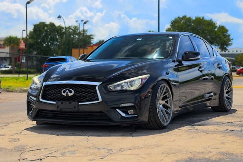 Used 2018 INFINITI Q50 Luxe image 3