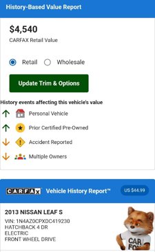 Used 2013 Nissan Leaf S image 3