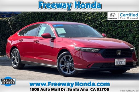 Certified 2023 Honda Accord EX image 1
