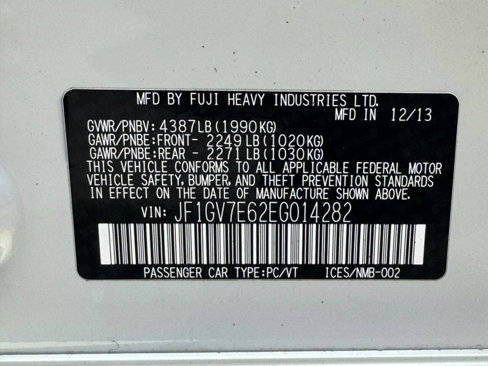 Used 2014 Subaru Impreza WRX Sedan image 34