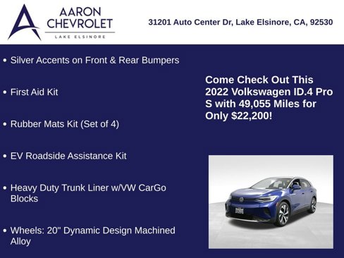 Used 2022 Volkswagen ID.4 Pro S w/ Gradient Package image 10