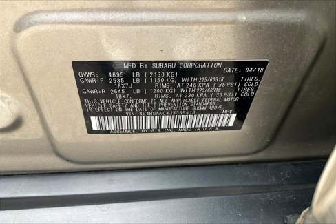 Used 2018 Subaru Outback 2.5i Limited image 30