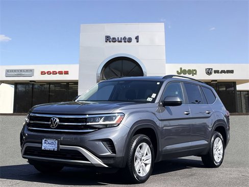 Used 2021 Volkswagen Atlas S image 2