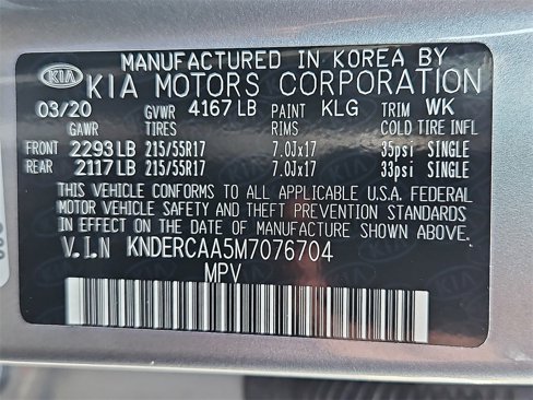 Certified 2021 Kia Seltos EX image 25