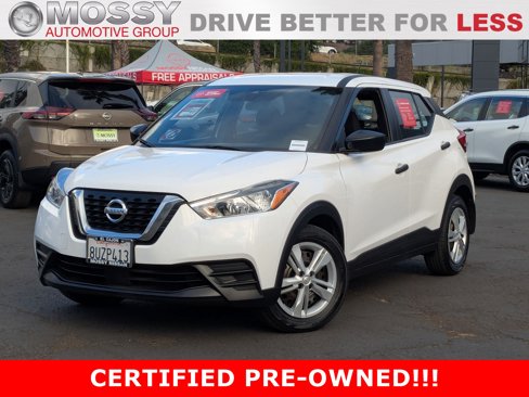 Certified 2020 Nissan Kicks S image 1