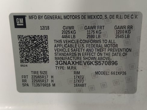 Used 2019 Chevrolet Equinox LS w/ LS Convenience Package image 33