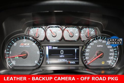 Used 2018 Chevrolet Silverado 1500 LTZ Z71 w/ Midnight Edition image 18