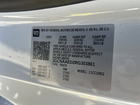 Used 2024 Chevrolet Silverado 1500 W/T w/ WT Fleet Convenience Package image 28