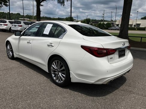Certified 2022 INFINITI Q50 Luxe image 9