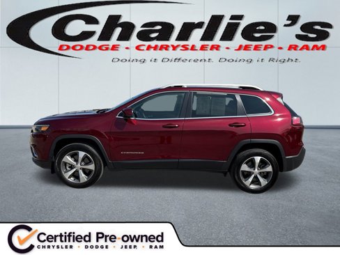 Certified 2021 Jeep Cherokee Limited w/ Mopar Interior Package image 1