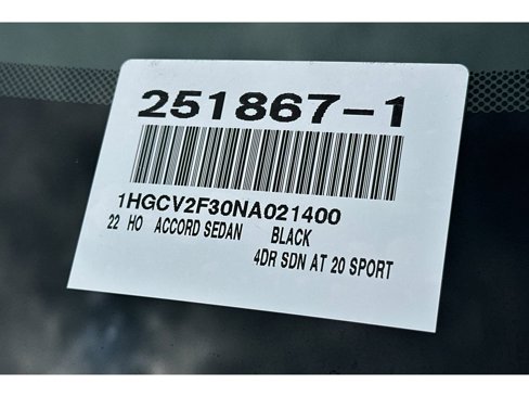 Used 2022 Honda Accord Sport image 46