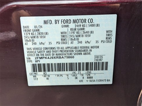 Used 2024 Ford Edge SEL image 33