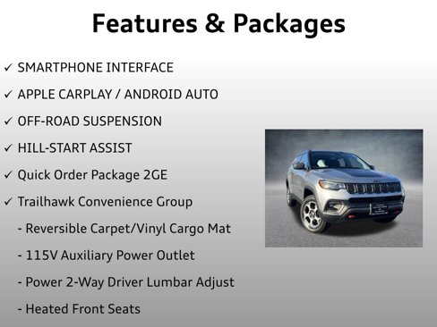Used 2022 Jeep Compass Trailhawk w/ Trailhawk Convenience Group image 8