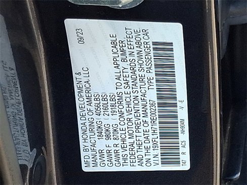 Used 2024 Honda Civic EX-L image 26