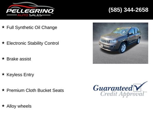 Used 2017 Jeep Compass Sport w/ Power Value Group image 6