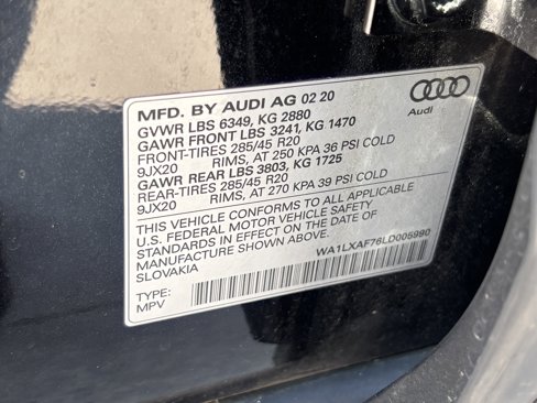 Used 2020 Audi Q7 3.0T Premium Plus w/ Premium Plus Package image 37