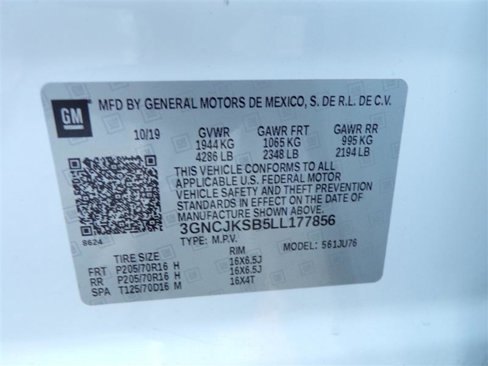 Used 2020 Chevrolet Trax LS w/ Fleet Convenience Package image 39