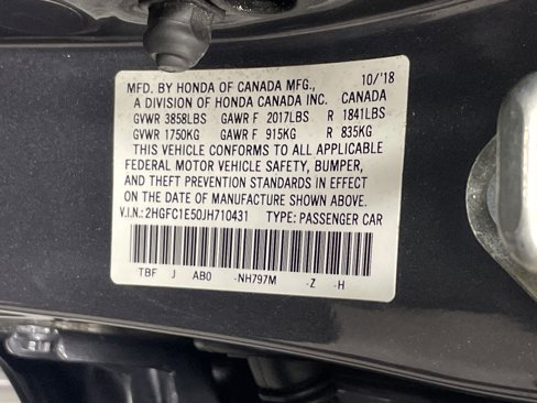Used 2018 Honda Civic Si image 36