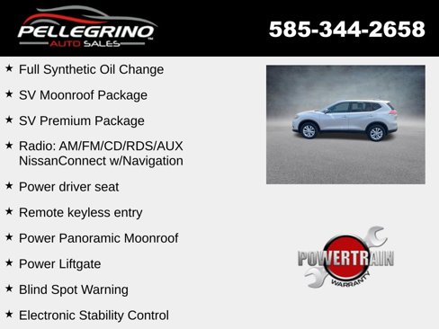 Used 2016 Nissan Rogue SV w/ SV Premium Package image 4