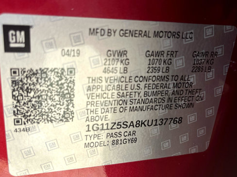 Used 2019 Chevrolet Impala LT image 26
