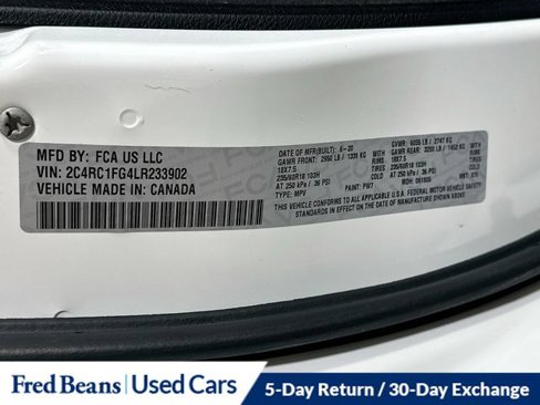 Used 2020 Chrysler Pacifica Touring w/ S Appearance Package image 34